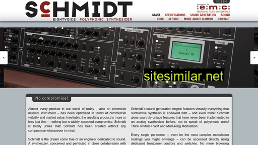 schmidt-synthesizer.de alternative sites