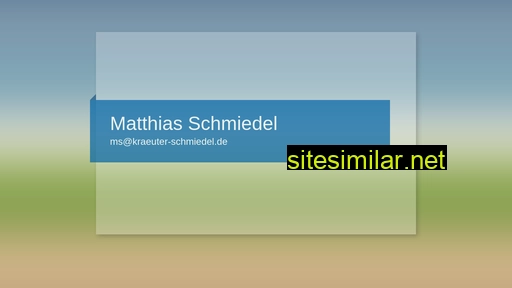 schmiedel-gewuerze.de alternative sites