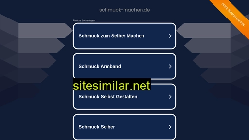 schmuck-machen.de alternative sites
