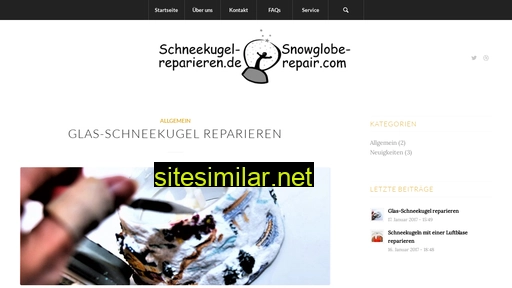 schneekugel-reparieren.de alternative sites
