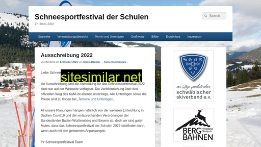 schneesportfestival.de alternative sites