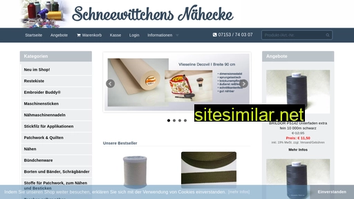 schneewittchens-naehecke.de alternative sites