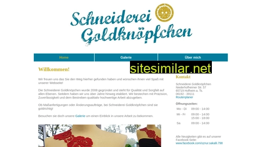 schneiderei-goldknoepfchen.de alternative sites