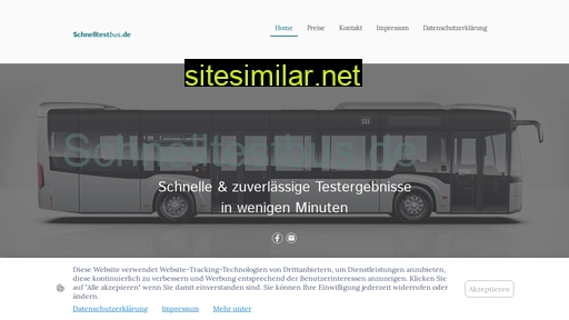 Schnelltestbus similar sites