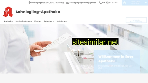 schniegling-apotheke-app.de alternative sites