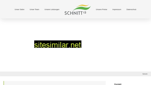 Schnitt-13 similar sites