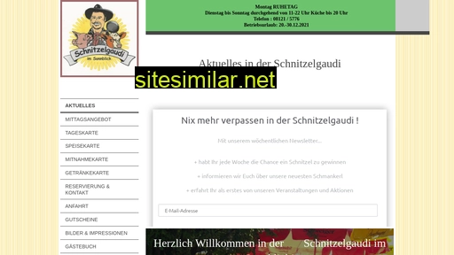 schnitzelgaudi.de alternative sites