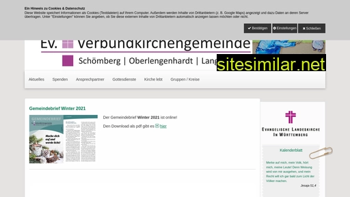 schoemberg-oberlengenhardt-evangelisch.de alternative sites