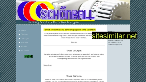 schoenball-heizung.de alternative sites