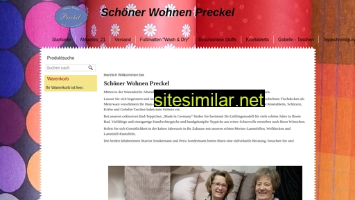 schoener-wohnen-preckel.de alternative sites