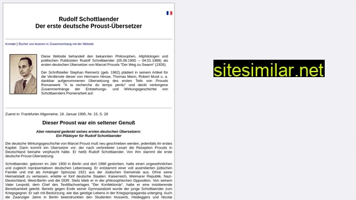 schottlaender-proust.de alternative sites