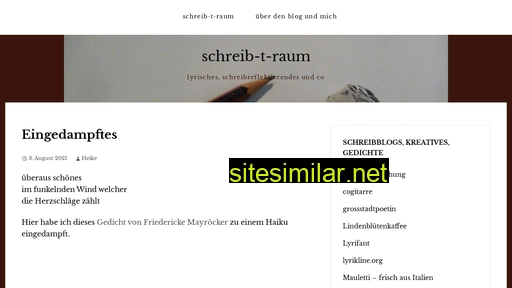 Schreib-t-raum similar sites
