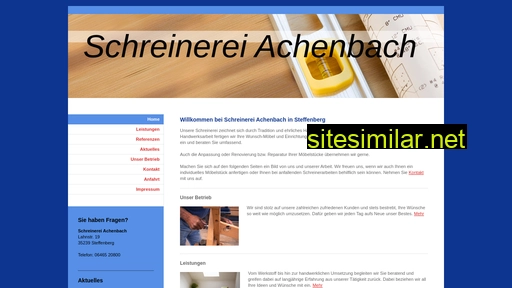 Schreinerei-achenbach similar sites
