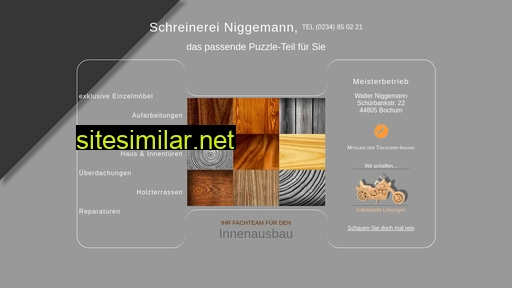 Schreinerei-niggemann similar sites
