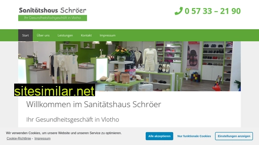 schroeer-sanitaetshaus.de alternative sites