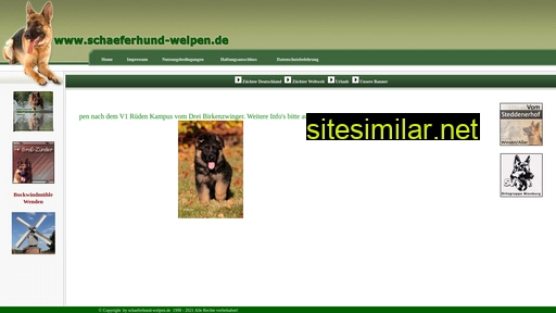 Schaeferhund-welpen similar sites
