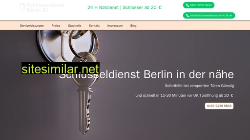 Schluesseldienst-berlin-24 similar sites