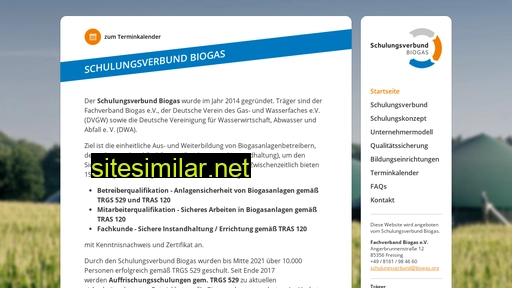 schulungsverbund-biogas.de alternative sites