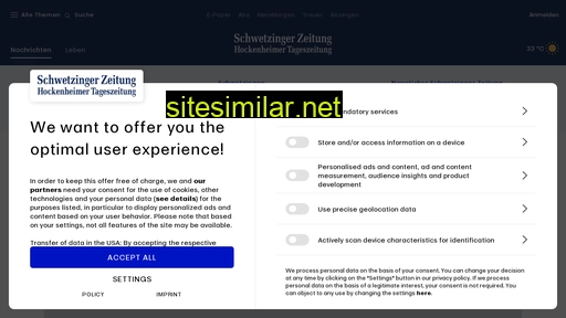 schwetzinger-zeitung.de alternative sites