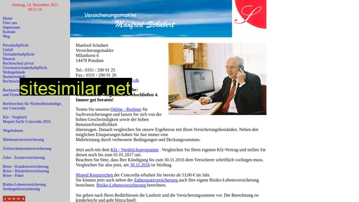 Schubert-versicherung similar sites