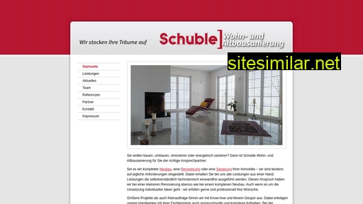 Schuble-wohnbau similar sites
