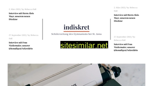 schuelerzeitung-indiskret.de alternative sites