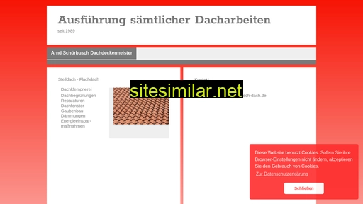 schuerbusch-dach.de alternative sites