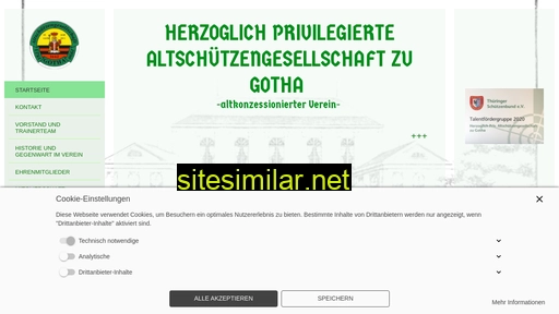schuetzenverein-gotha.de alternative sites