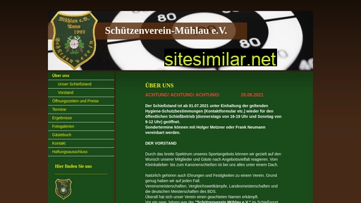 schuetzenverein-muehlau.de alternative sites