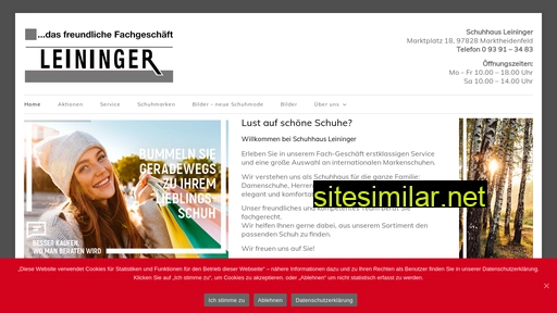 schuhe-leininger.de alternative sites