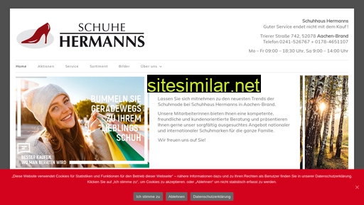 schuhhaus-hermanns.de alternative sites