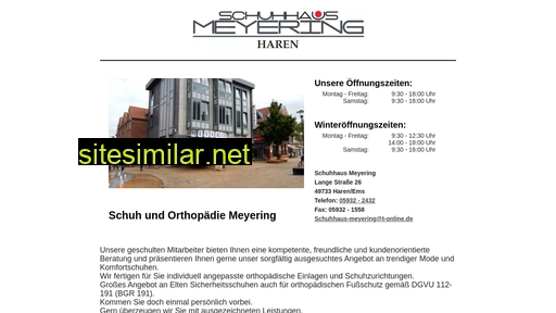 schuhhaus-meyering.de alternative sites
