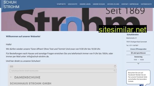 schuh-strohm.de alternative sites