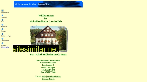 schullandheim-linsimuehle.de alternative sites