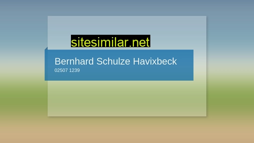 schulze-havixbeck.de alternative sites