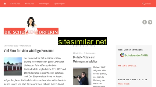schulzendorferin.de alternative sites
