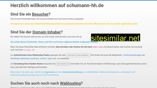 schumann-hh.de alternative sites