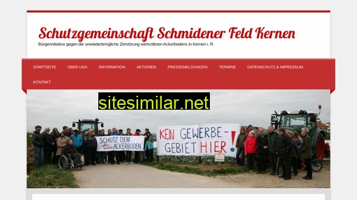 schutzgemeinschaft-schmidener-feld.de alternative sites