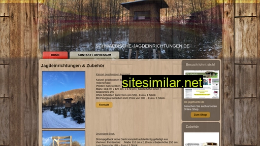 Schwaebische-jagdeinrichtungen similar sites