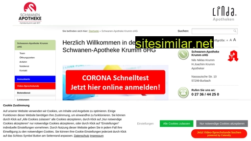 schwanen-apotheke-burbach.de alternative sites