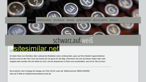 schwarzaufweiss-texte.de alternative sites