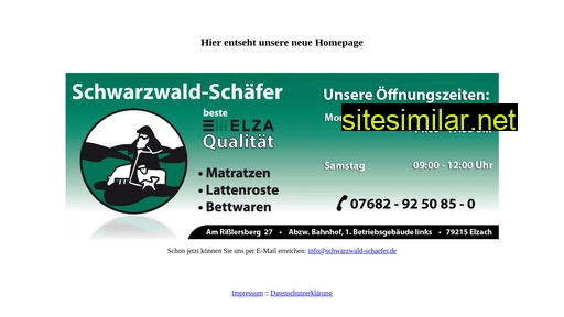 schwarzwald-schaefer.de alternative sites