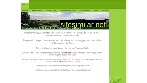 schwarzwaldapartment.de alternative sites