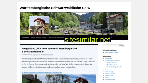 Schwarzwaldbahn-calw similar sites