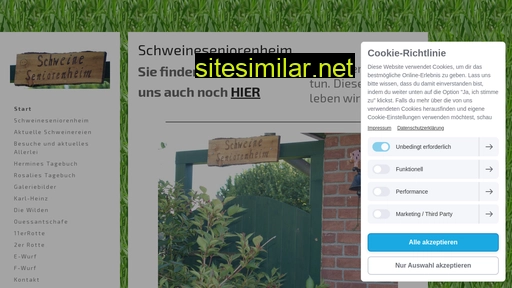 schweineseniorenheim.de alternative sites
