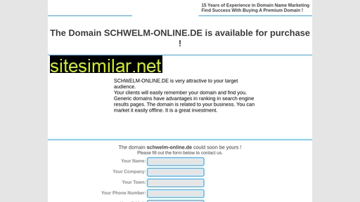 Schwelm-online similar sites