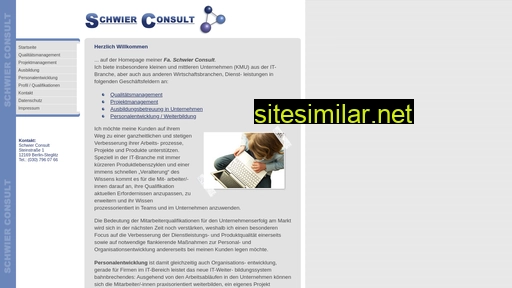 schwier-consult.de alternative sites