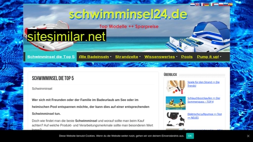 schwimminsel24.de alternative sites