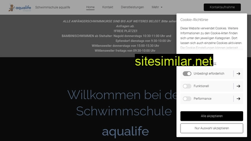 schwimmschule-aqualife.de alternative sites