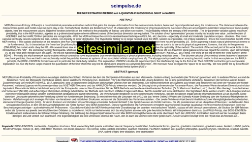 scimpulse.de alternative sites